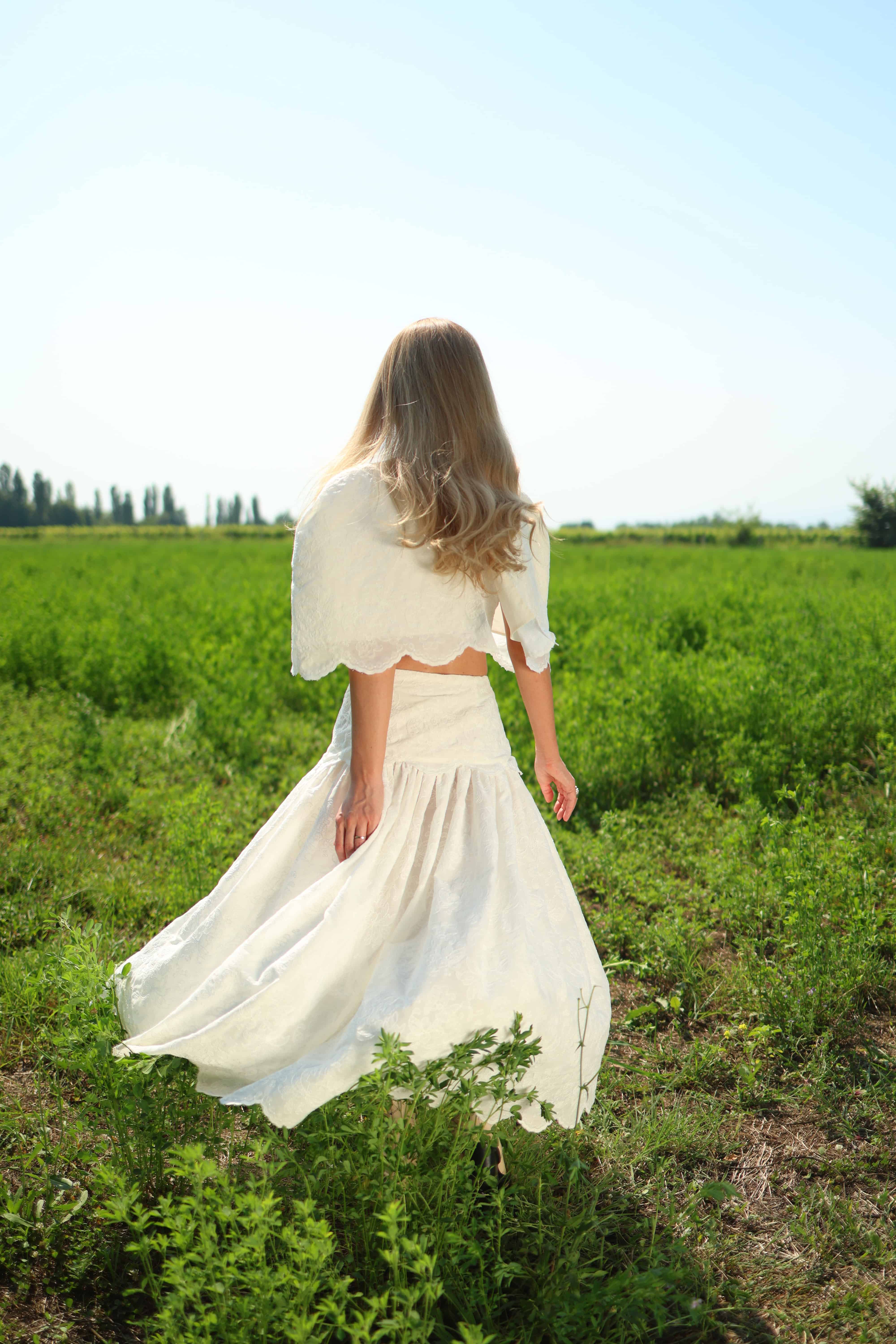 FLORAL CAPE